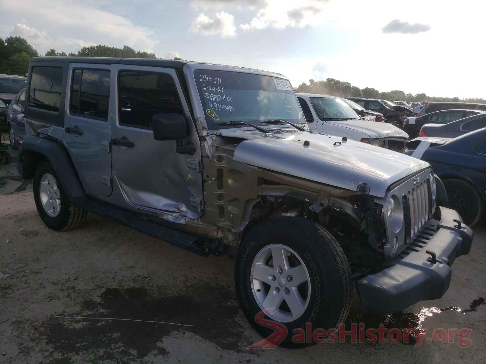 1C4BJWDG3HL694001 2017 JEEP WRANGLER