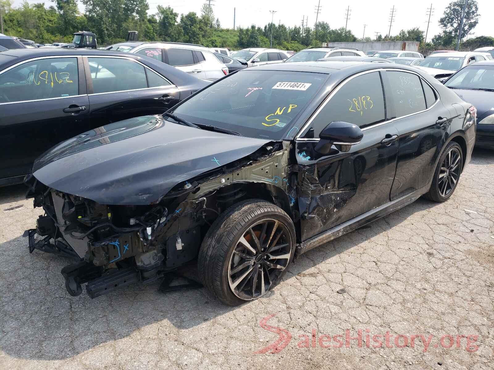 4T1B61HK7KU763398 2019 TOYOTA CAMRY