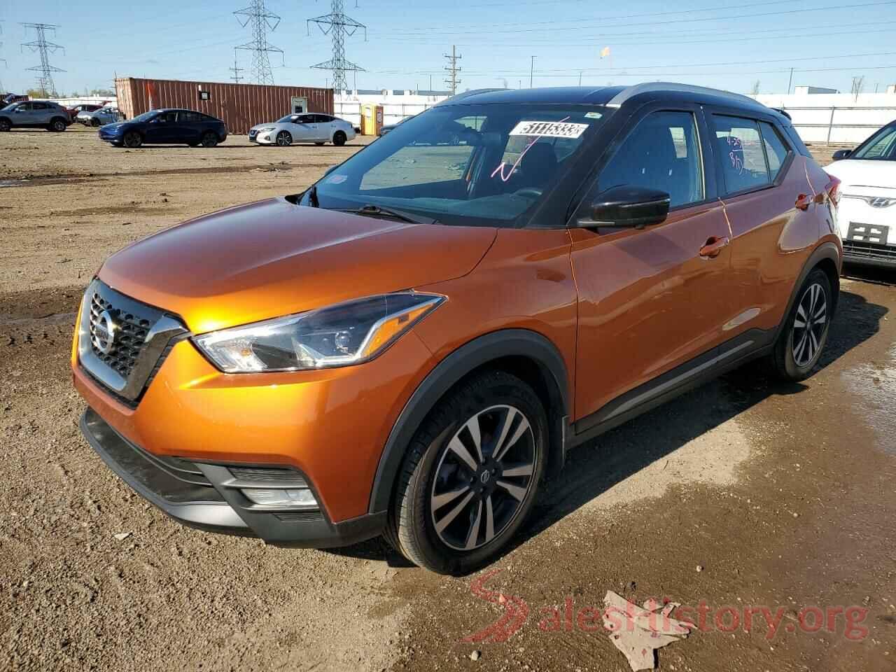 3N1CP5CU8KL554349 2019 NISSAN KICKS