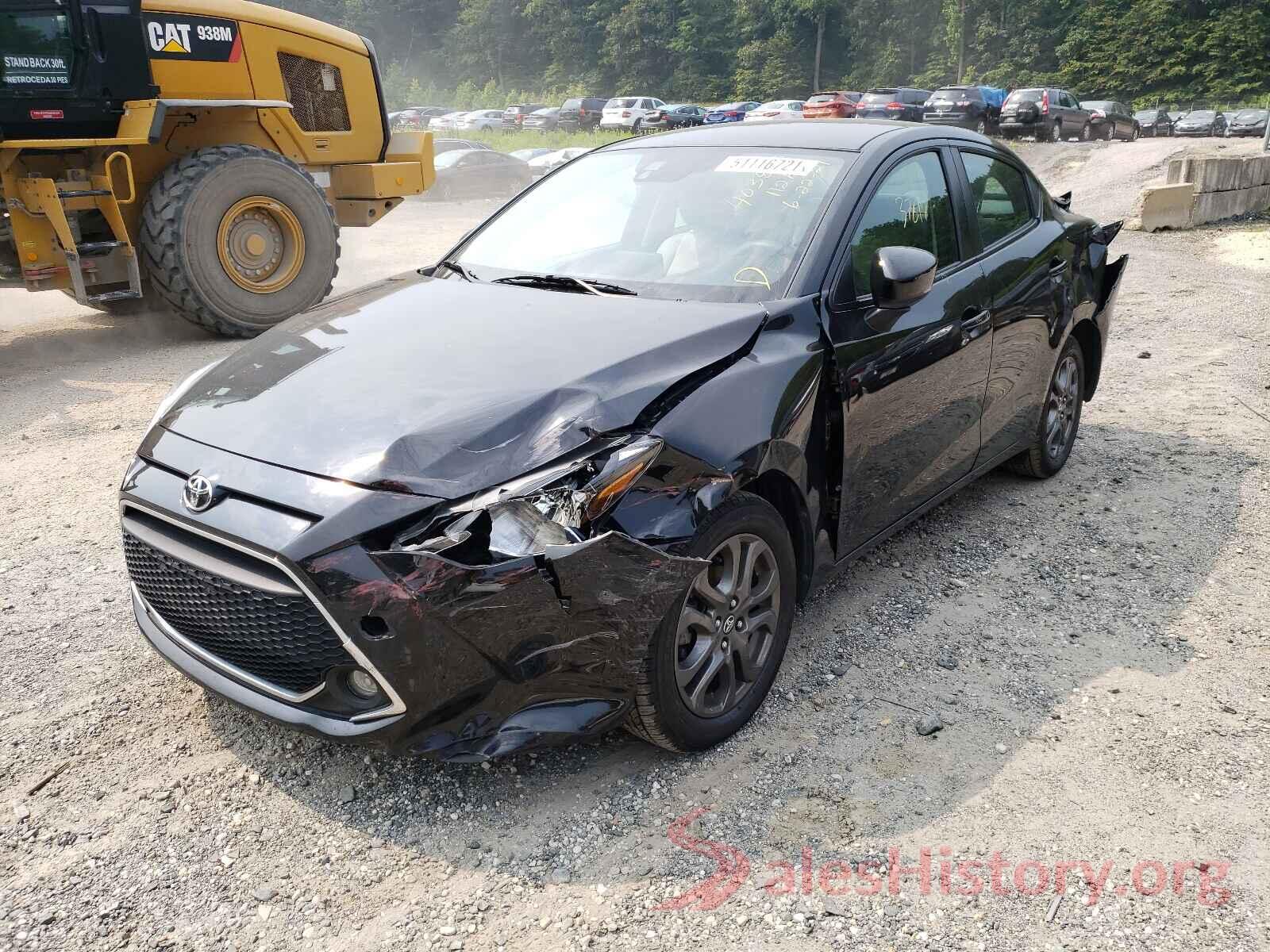 3MYDLBYV7KY520548 2019 TOYOTA YARIS