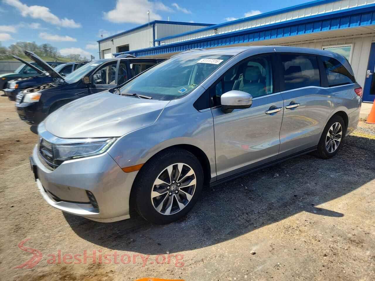 2024 HONDA ODYSSEY VIN 5FNRL6H66RB065508, auction photo