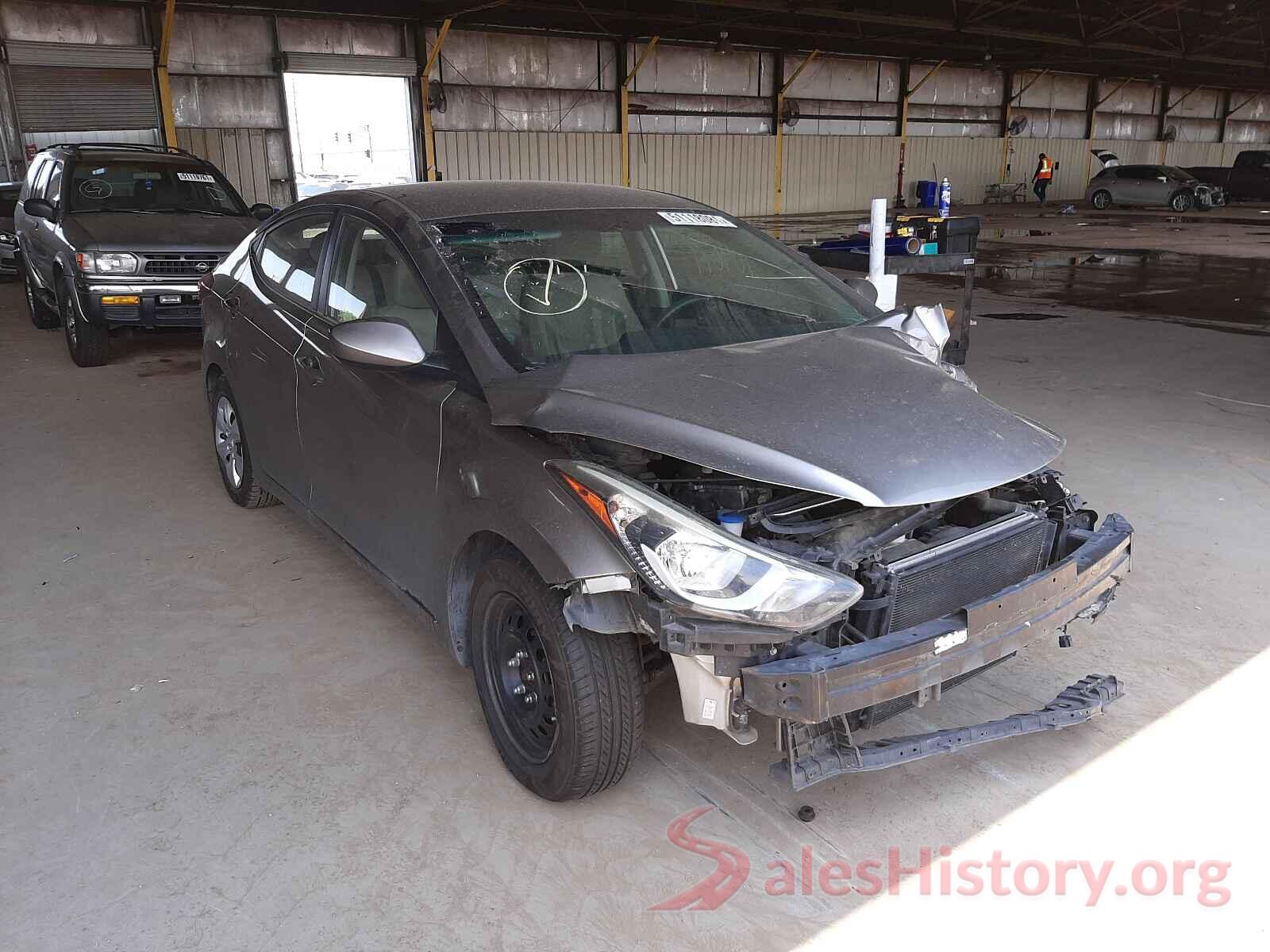 5NPDH4AE7GH716743 2016 HYUNDAI ELANTRA