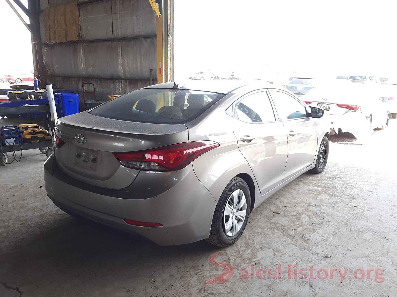 5NPDH4AE7GH716743 2016 HYUNDAI ELANTRA