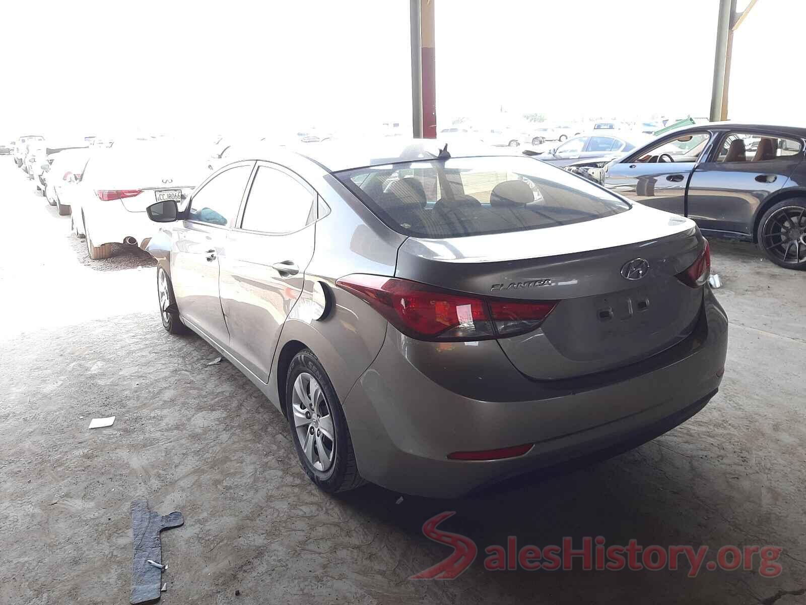 5NPDH4AE7GH716743 2016 HYUNDAI ELANTRA