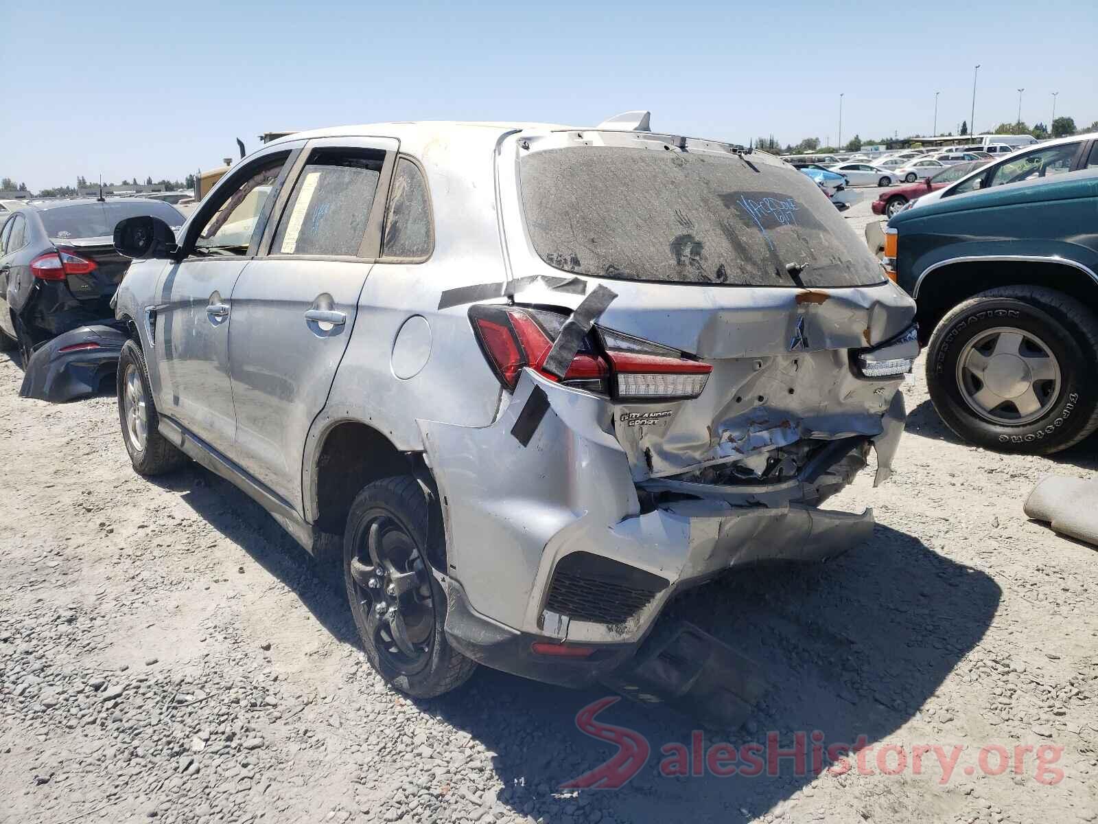 JA4AR3AU7LU021271 2020 MITSUBISHI OUTLANDER