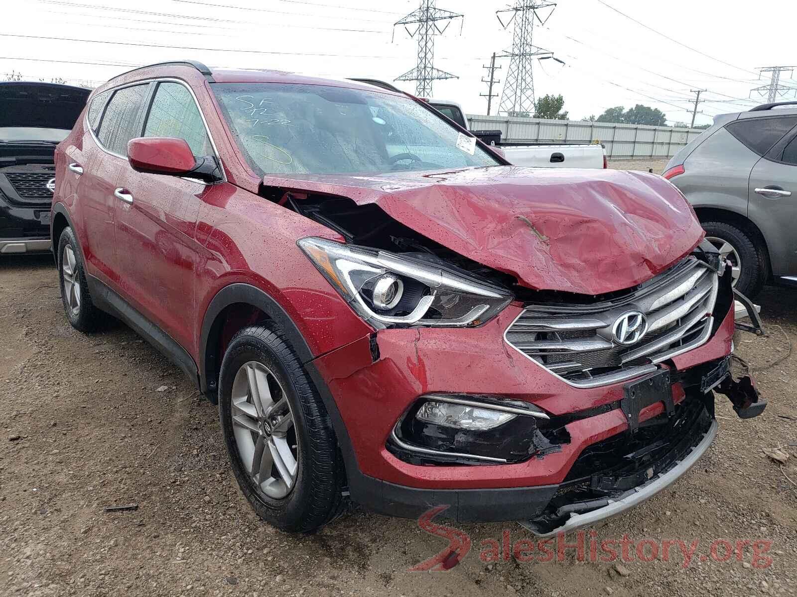 5XYZUDLB1HG471502 2017 HYUNDAI SANTA FE