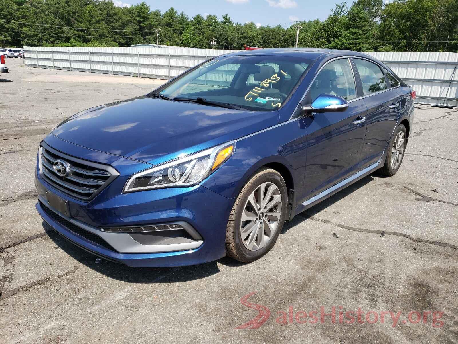 5NPE34AF2HH585394 2017 HYUNDAI SONATA