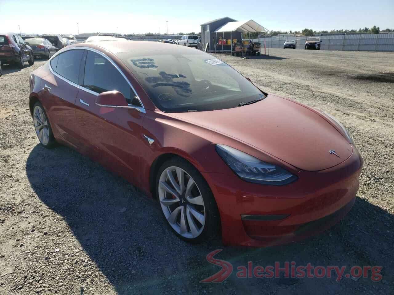 5YJ3E1EB9JF083767 2018 TESLA MODEL 3