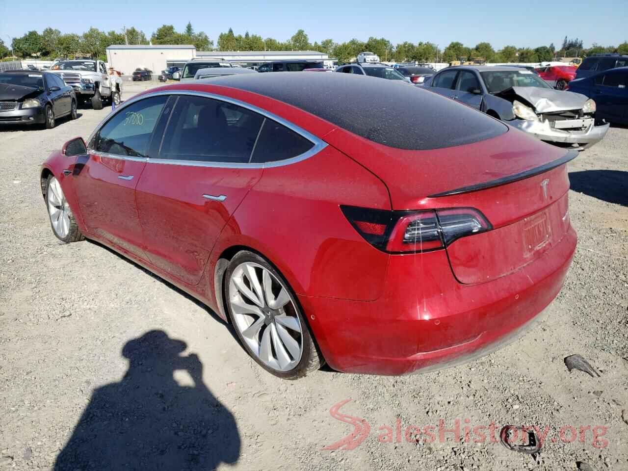 5YJ3E1EB9JF083767 2018 TESLA MODEL 3