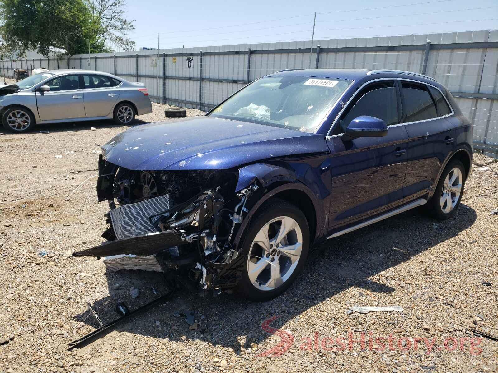 WA1BAAFY8M2092665 2021 AUDI Q5