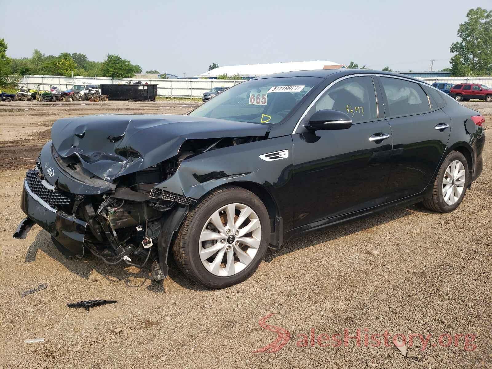 5XXGU4L31HG143419 2017 KIA OPTIMA