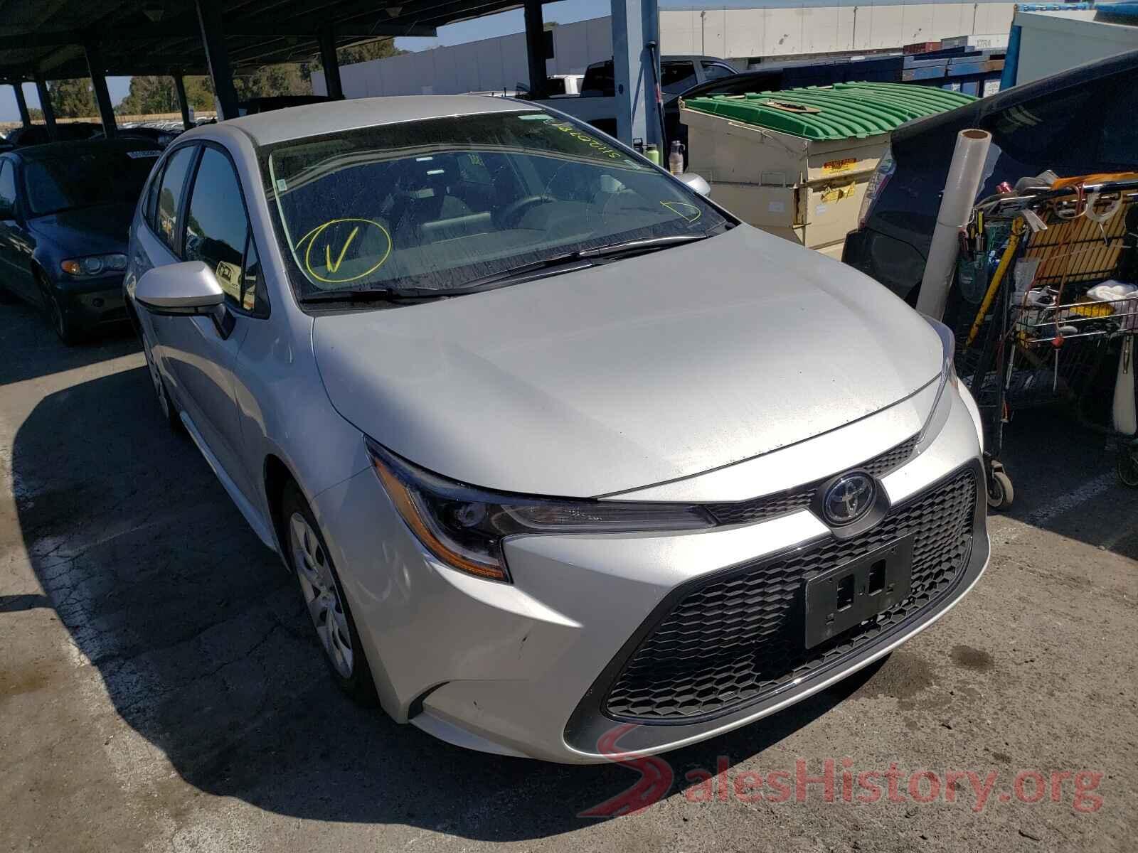 5YFEPMAE3MP244837 2021 TOYOTA COROLLA