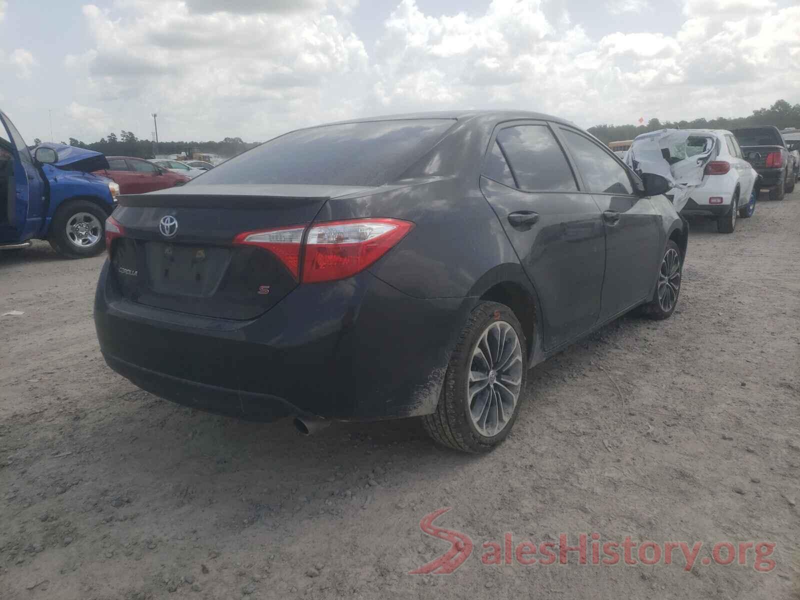 5YFBURHE7GP374395 2016 TOYOTA COROLLA