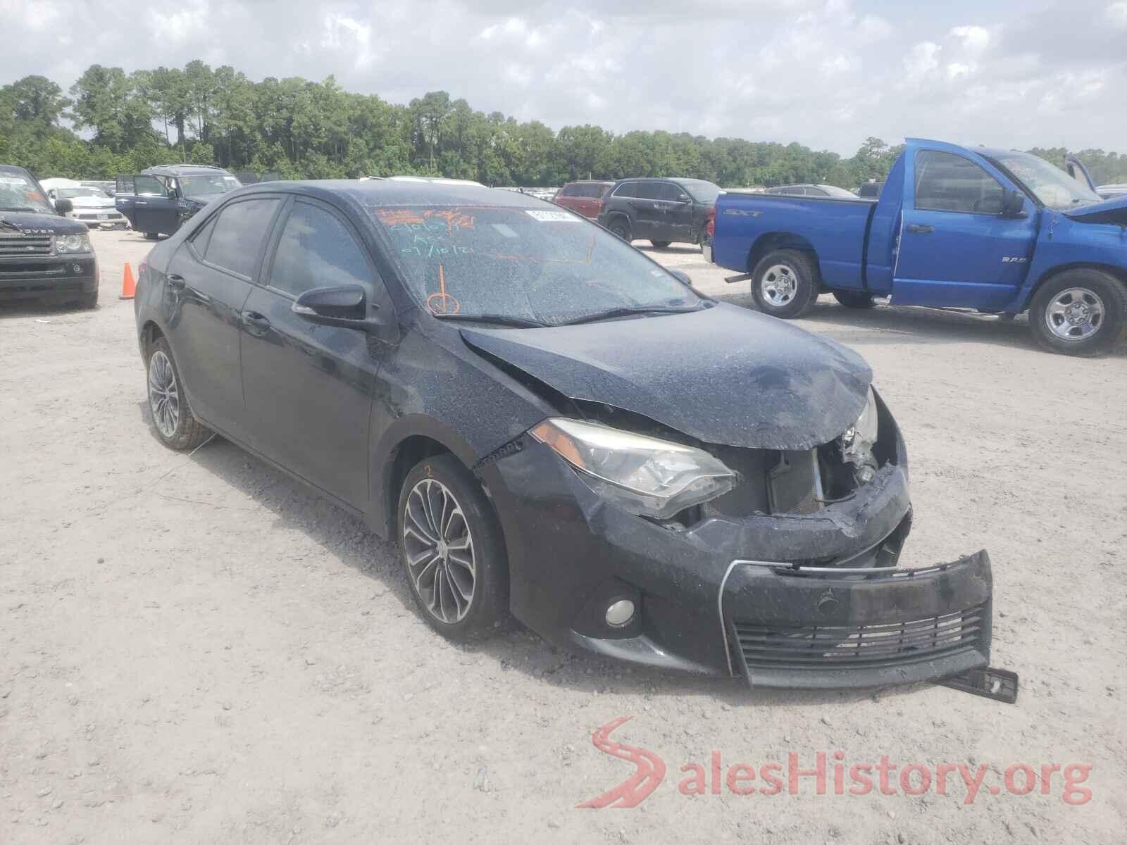 5YFBURHE7GP374395 2016 TOYOTA COROLLA