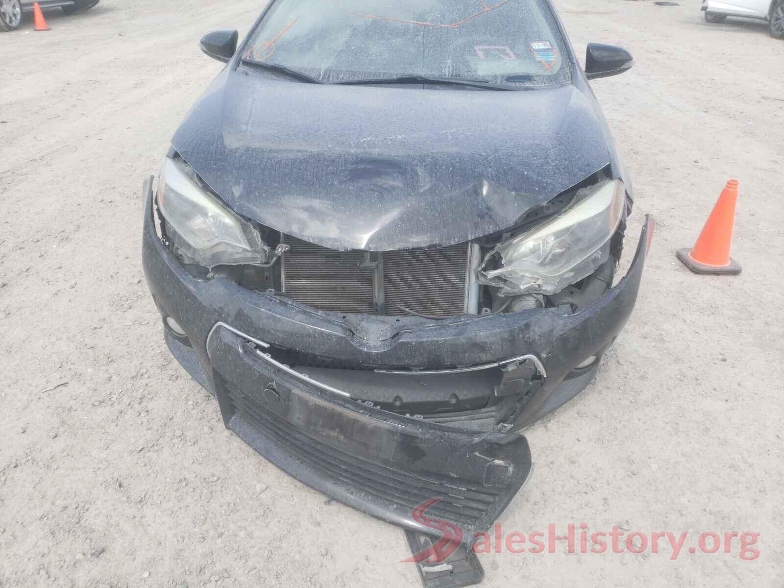 5YFBURHE7GP374395 2016 TOYOTA COROLLA