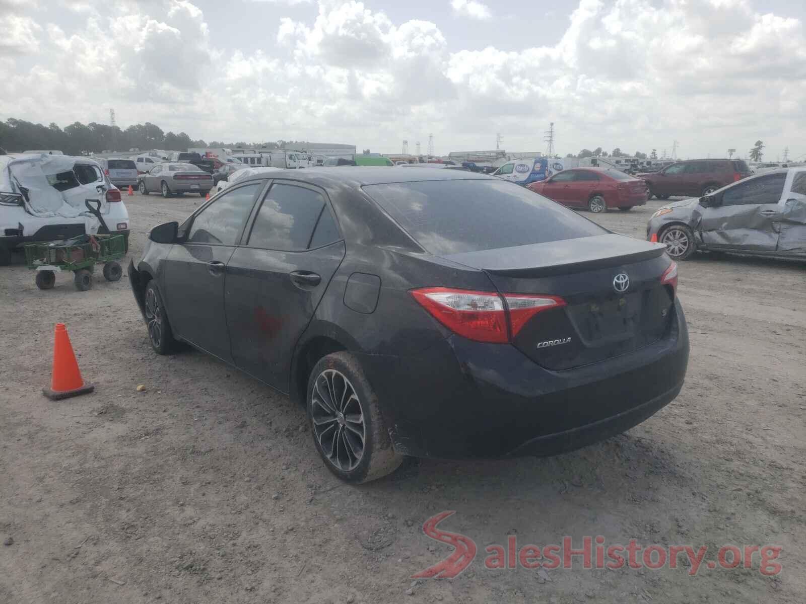 5YFBURHE7GP374395 2016 TOYOTA COROLLA