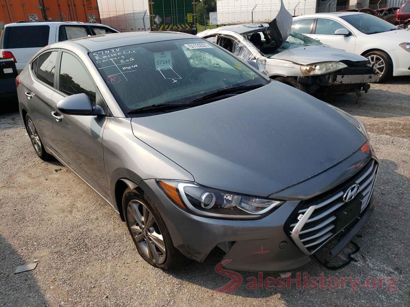 KMHD84LF1HU371282 2017 HYUNDAI ELANTRA