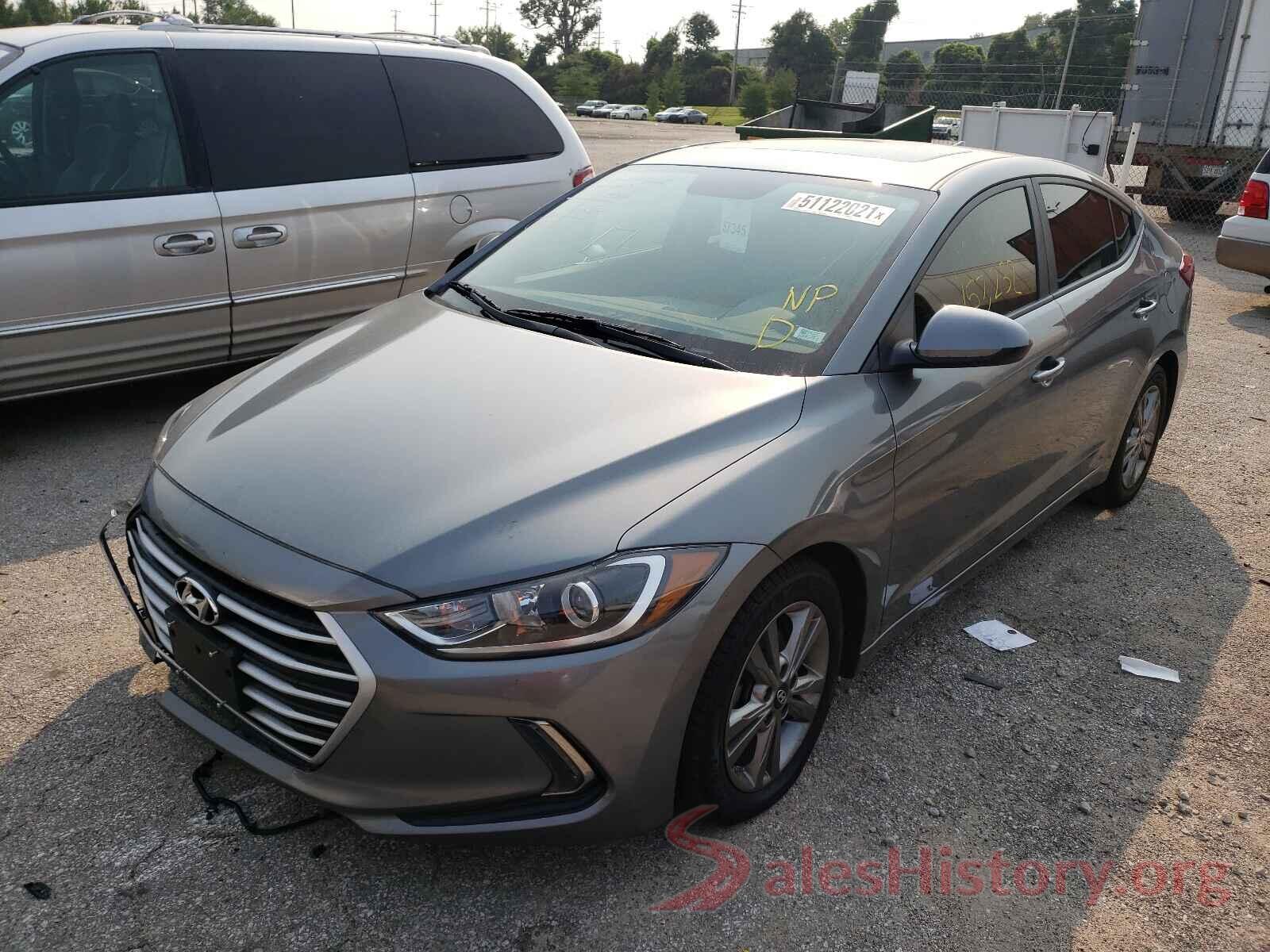 KMHD84LF1HU371282 2017 HYUNDAI ELANTRA