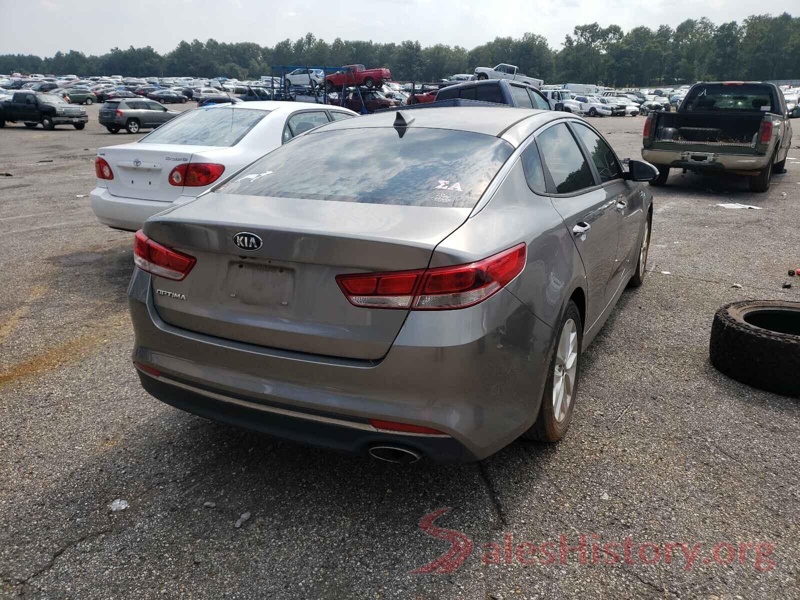 5XXGT4L33GG024577 2016 KIA OPTIMA