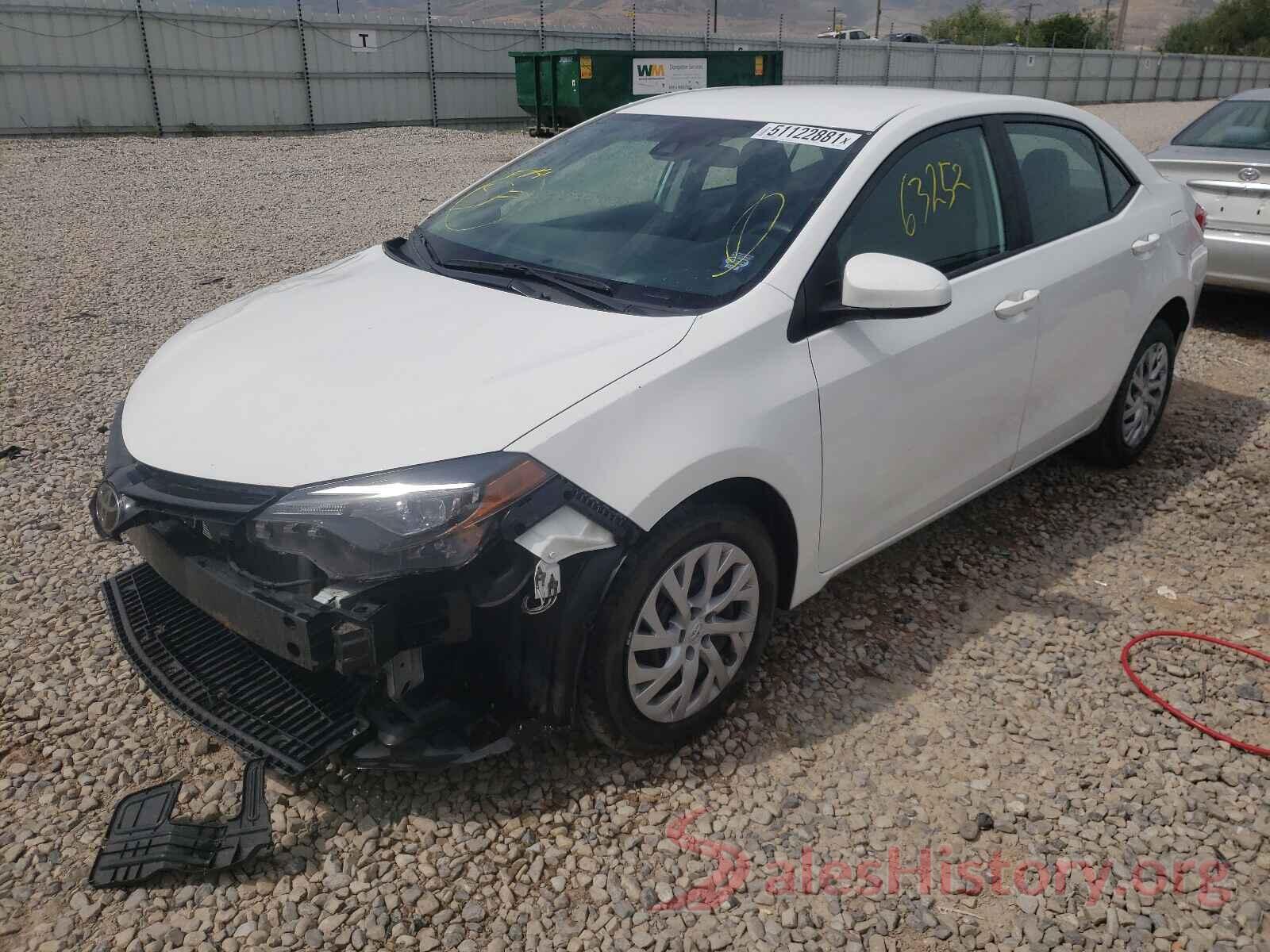 5YFBURHE4HP703667 2017 TOYOTA COROLLA