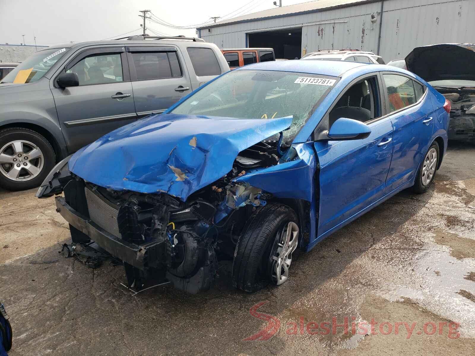 KMHD74LF7JU453543 2018 HYUNDAI ELANTRA