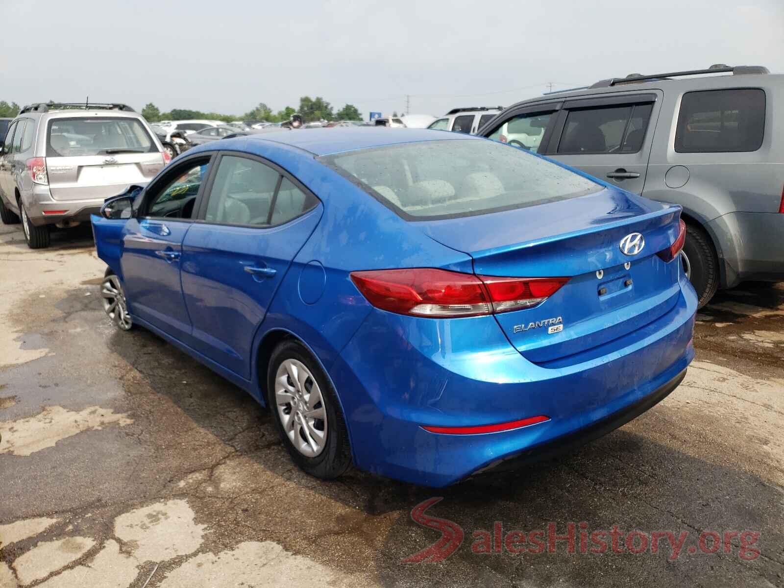 KMHD74LF7JU453543 2018 HYUNDAI ELANTRA