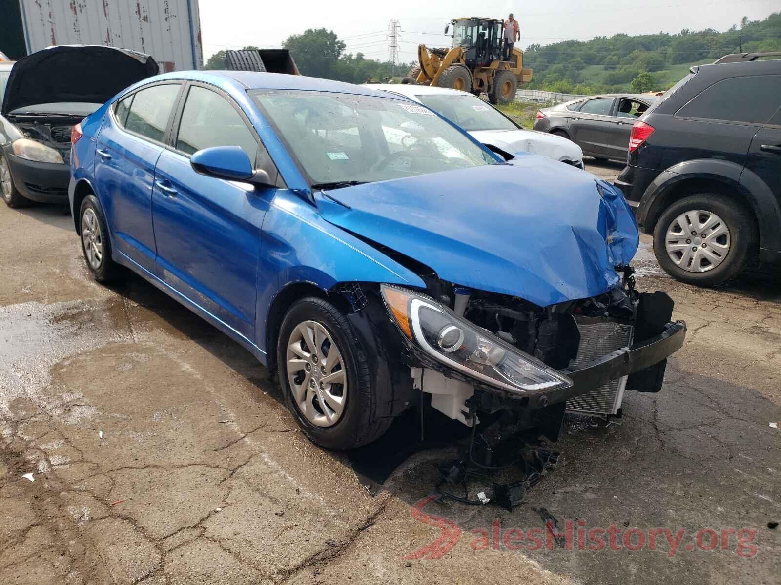 KMHD74LF7JU453543 2018 HYUNDAI ELANTRA