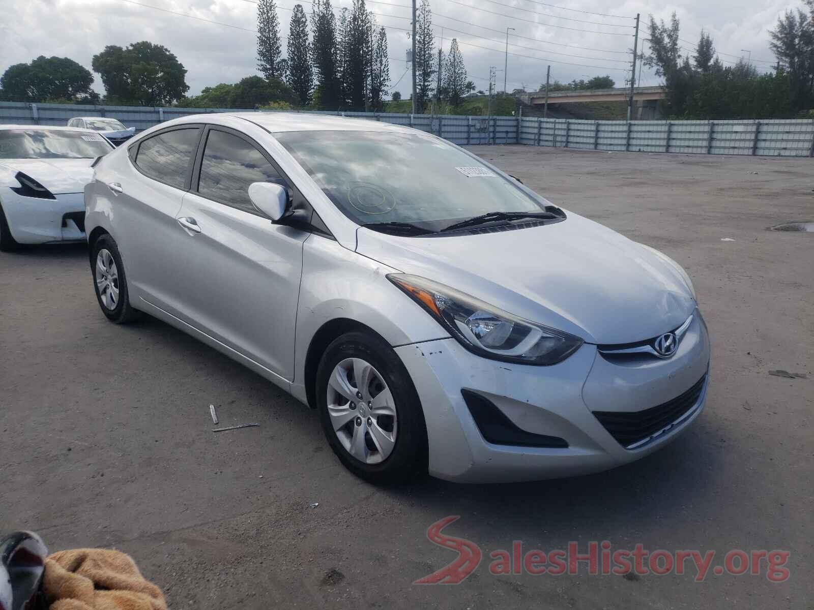 5NPDH4AE6GH776478 2016 HYUNDAI ELANTRA