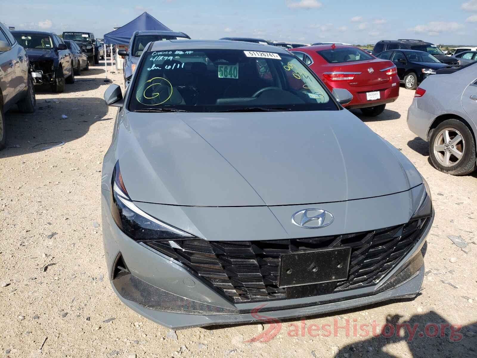 KMHLN4AJ6MU005033 2021 HYUNDAI ELANTRA