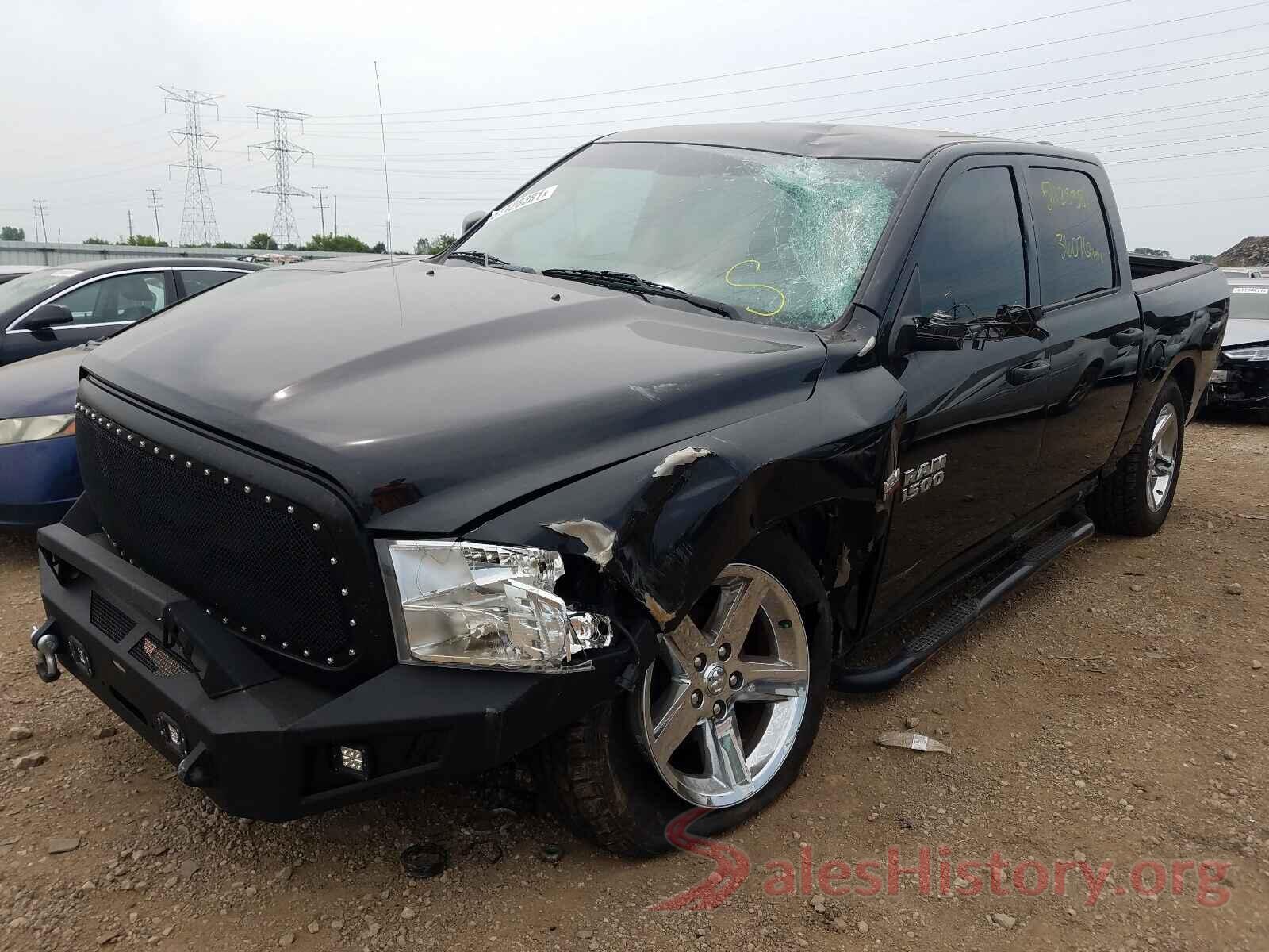 1C6RR7KT0JS142634 2018 DODGE RAM 1500