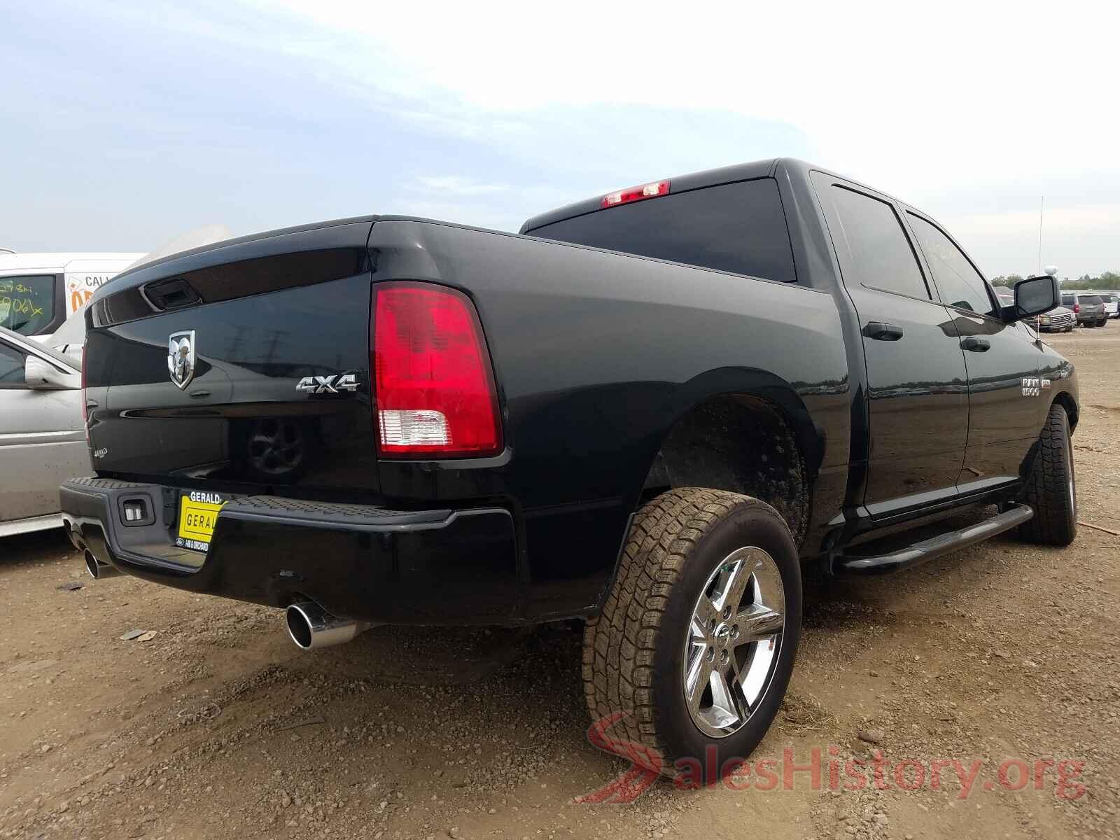 1C6RR7KT0JS142634 2018 DODGE RAM 1500