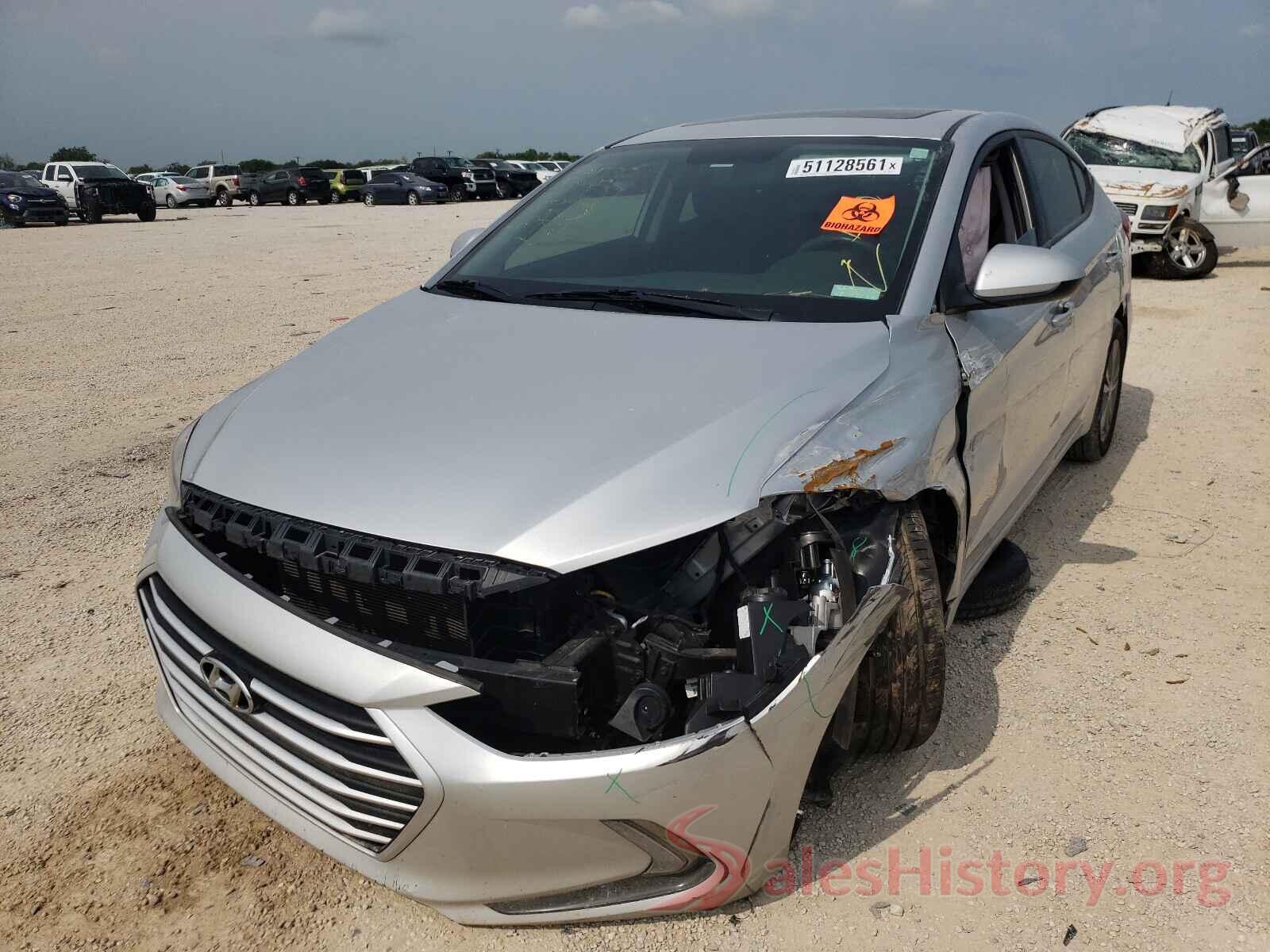 5NPD84LF2JH354754 2018 HYUNDAI ELANTRA