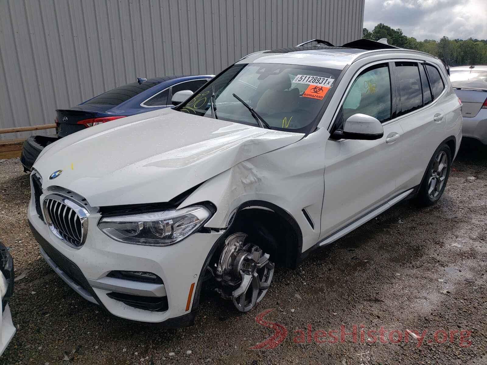 5UXTY3C04M9E67363 2021 BMW X3