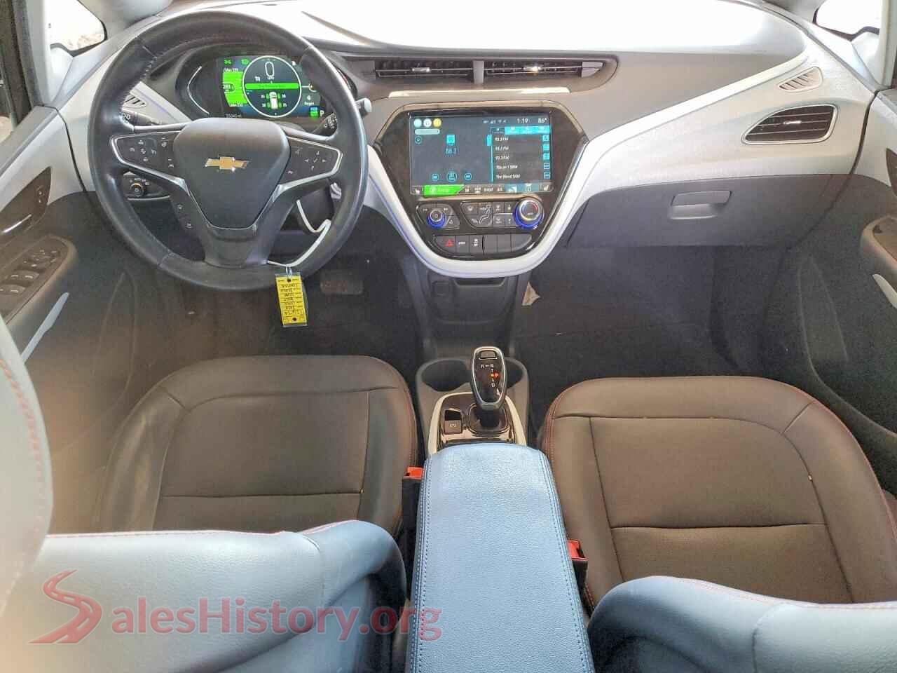 2020 CHEVROLET BOLT VIN 1G1FZ6S01L4128608, interior dashboard