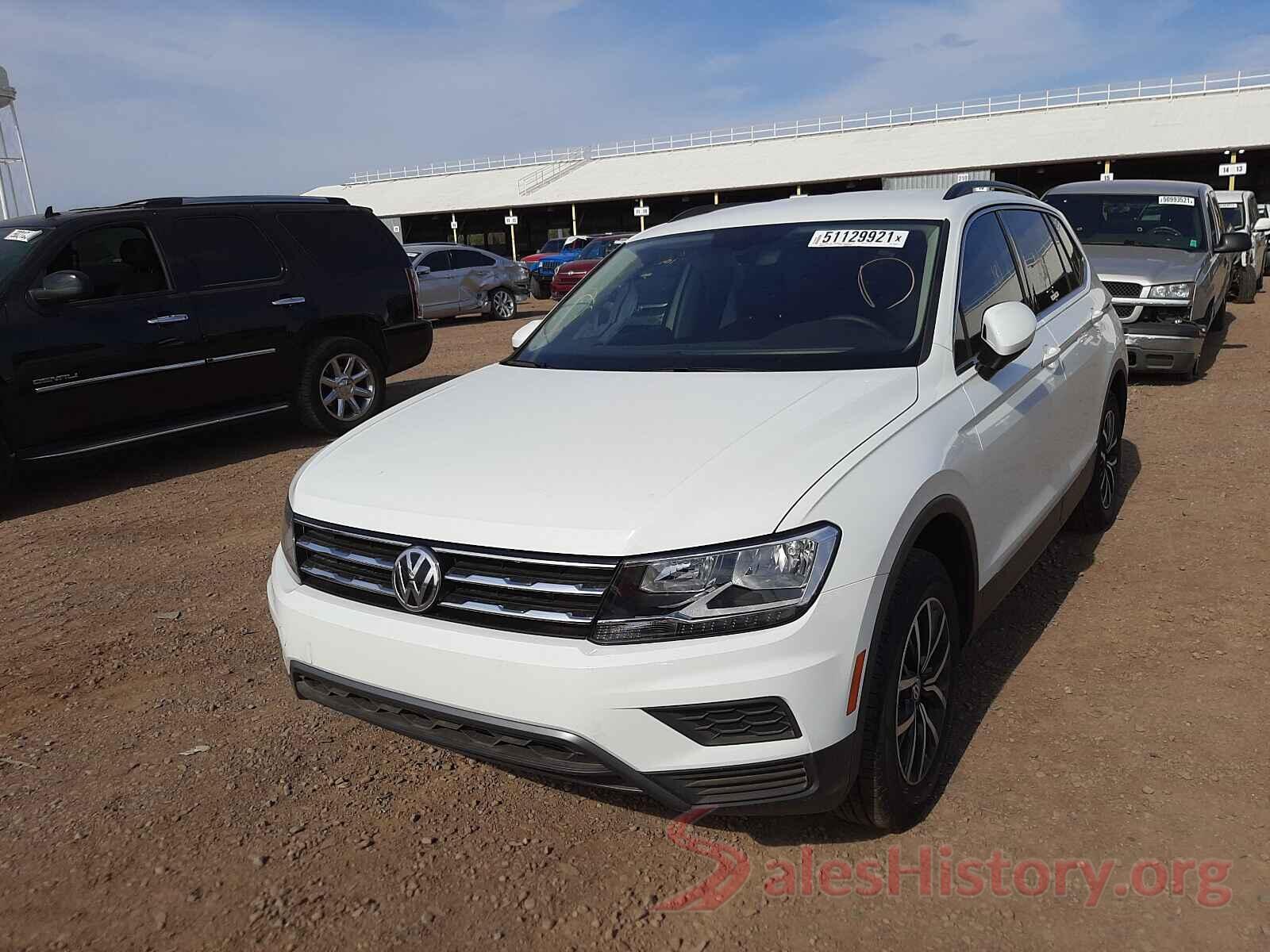 3VV3B7AX4MM082265 2021 VOLKSWAGEN TIGUAN