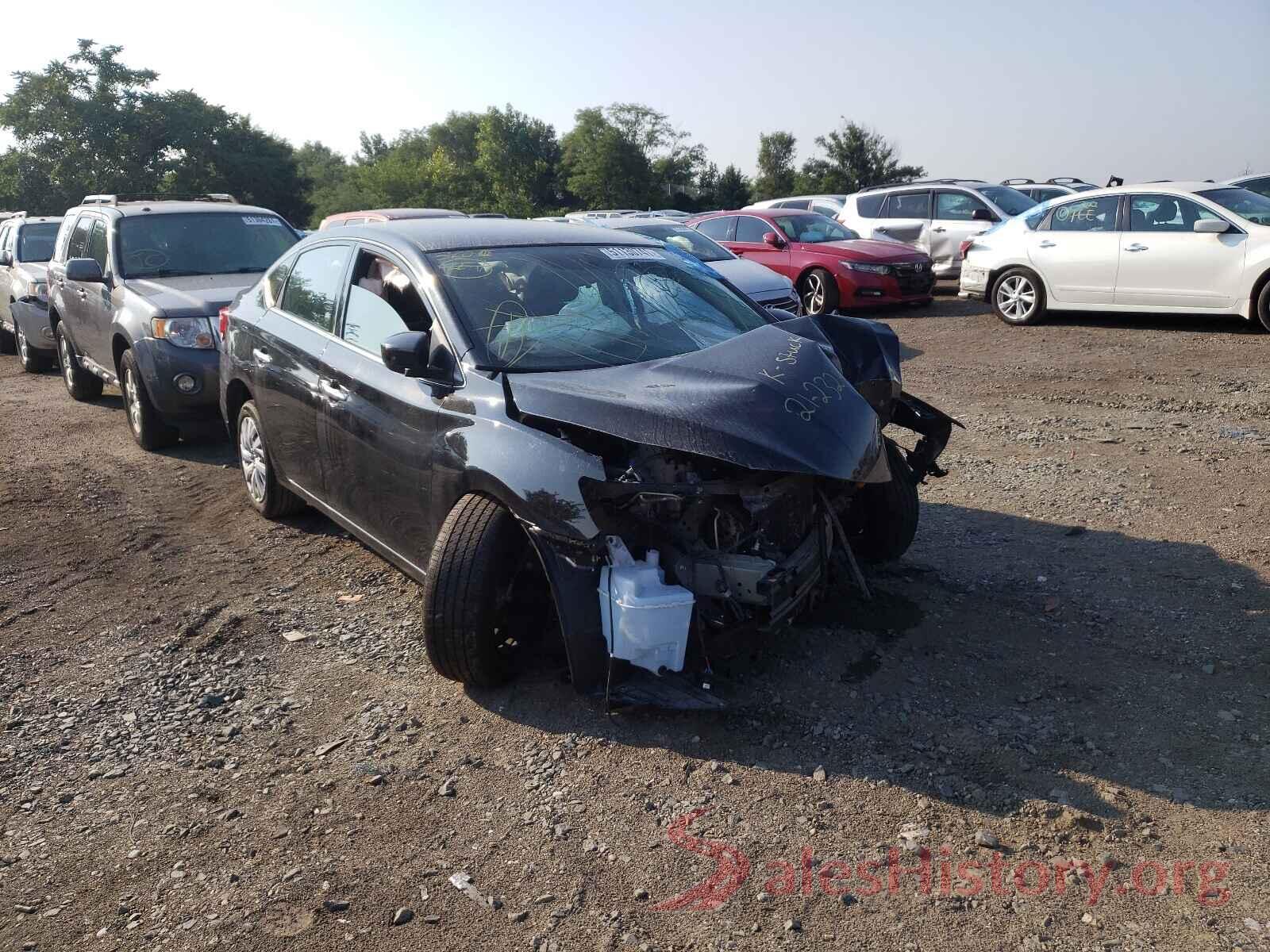 3N1AB7AP4KY335342 2019 NISSAN SENTRA