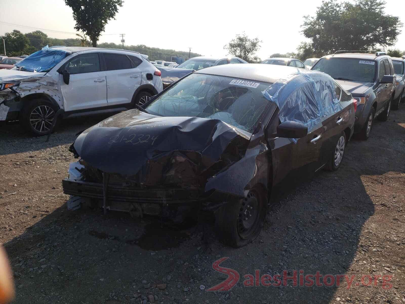 3N1AB7AP4KY335342 2019 NISSAN SENTRA