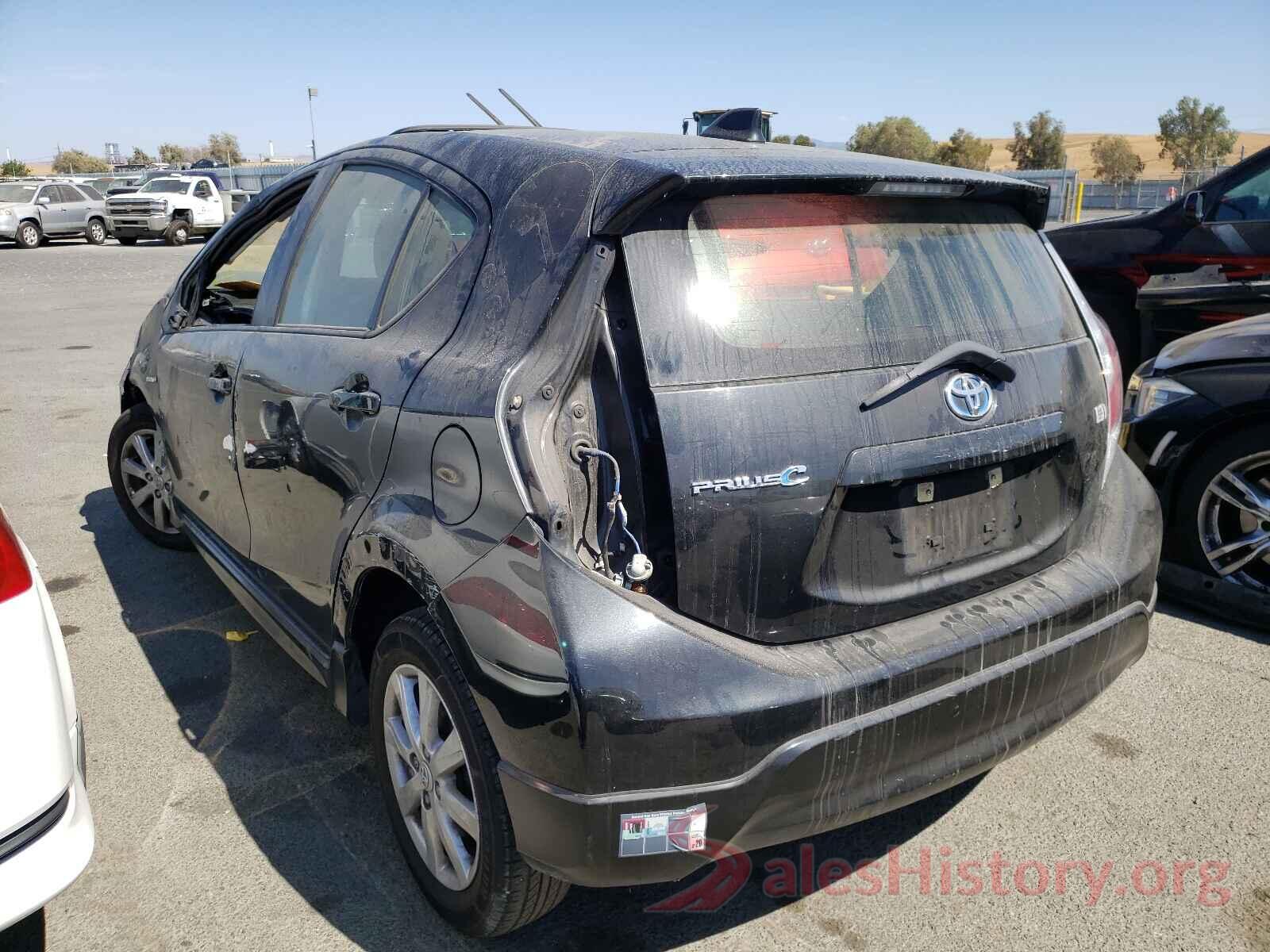 JTDKDTB35H1592409 2017 TOYOTA PRIUS