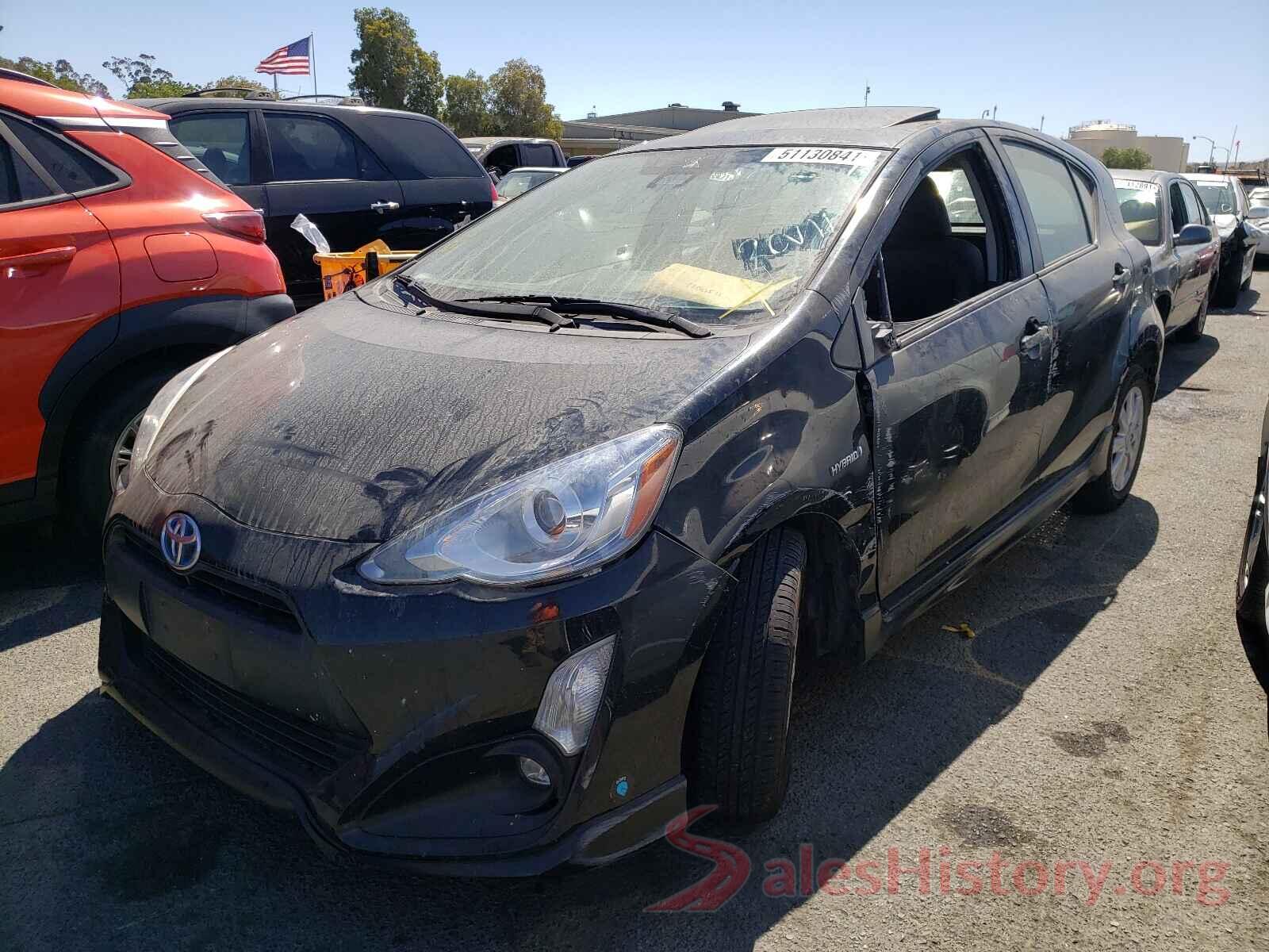 JTDKDTB35H1592409 2017 TOYOTA PRIUS