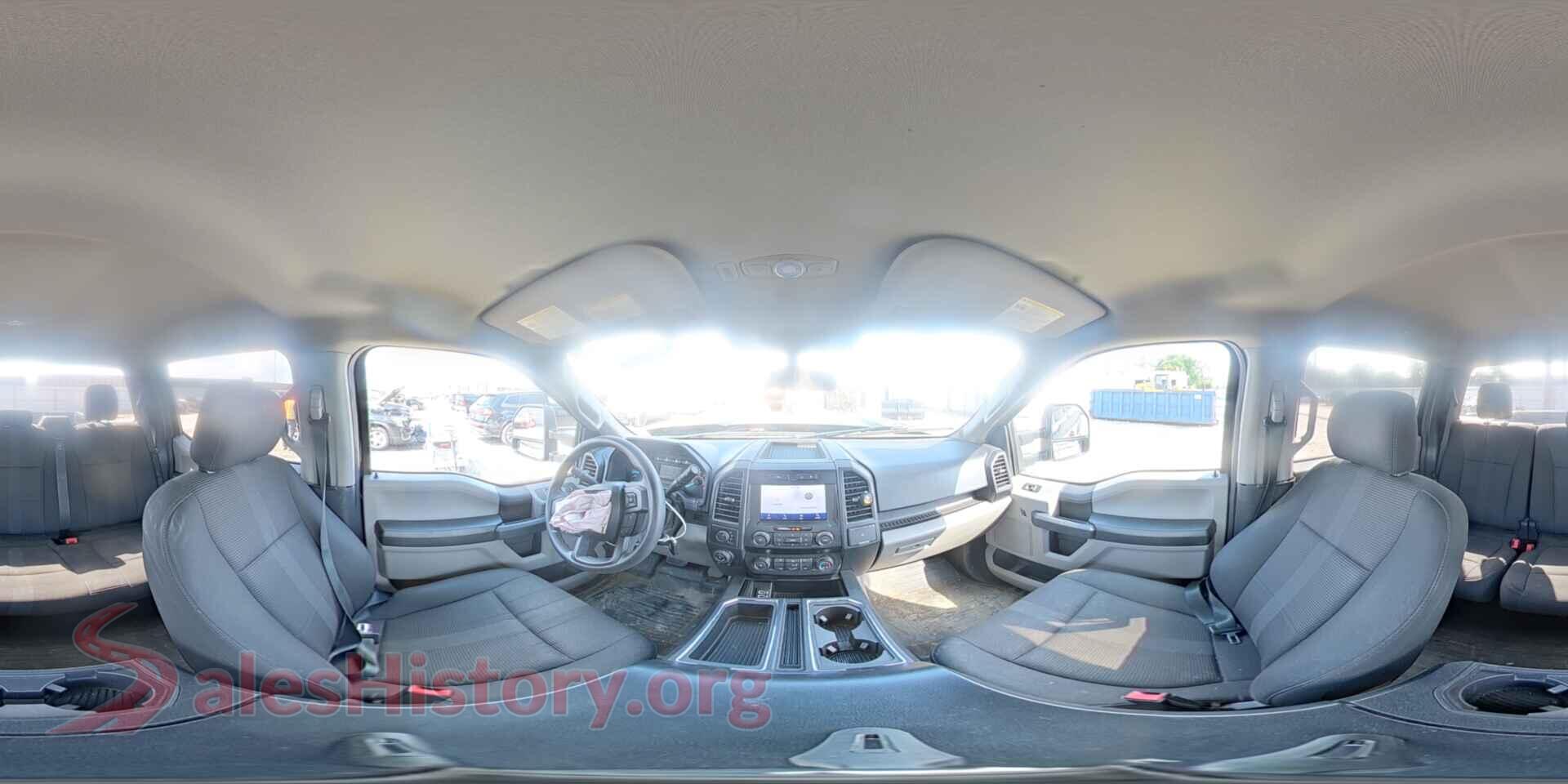 2019 FORD F150 VIN 1FTEW1EPXKFC57814, damage close-up