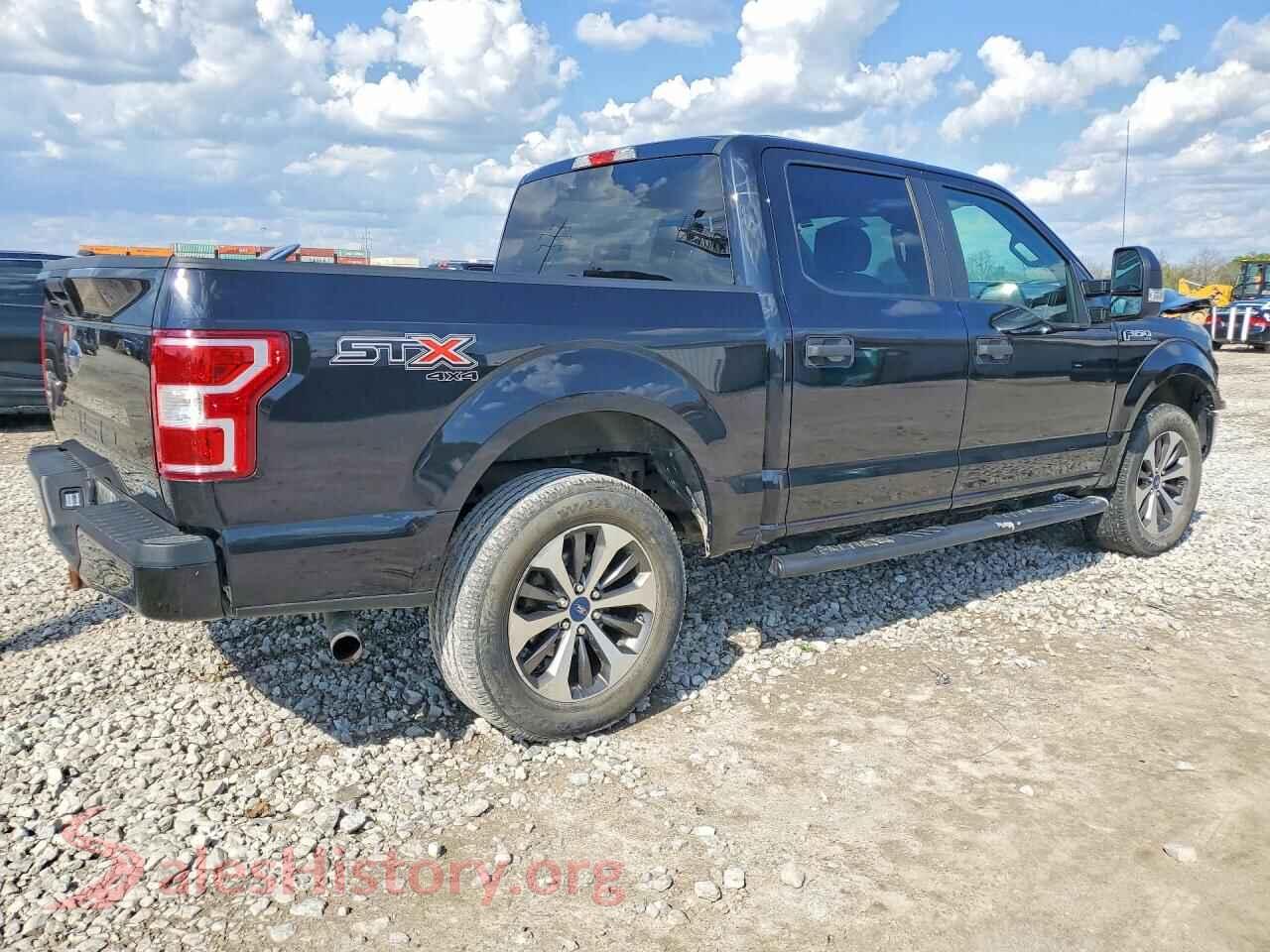 2019 FORD F150 VIN 1FTEW1EPXKFC57814, right side view