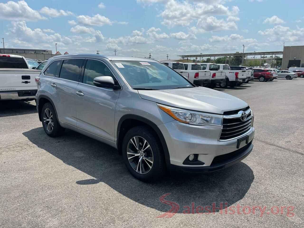 5TDJKRFH6GS255730 2016 TOYOTA HIGHLANDER