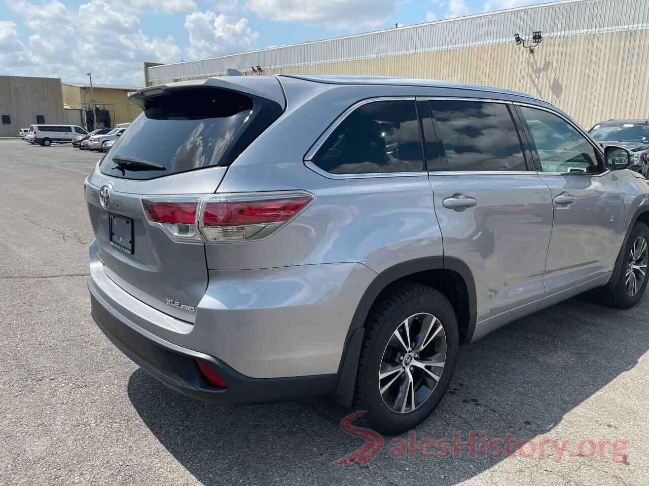 5TDJKRFH6GS255730 2016 TOYOTA HIGHLANDER