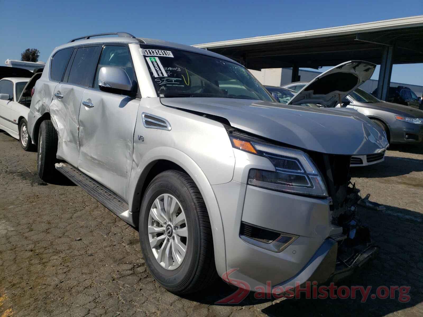 JN8AY2AD5M9660647 2021 NISSAN ARMADA