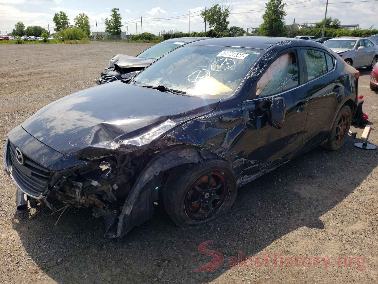 3MZBM1V72GM290416 2016 MAZDA 3