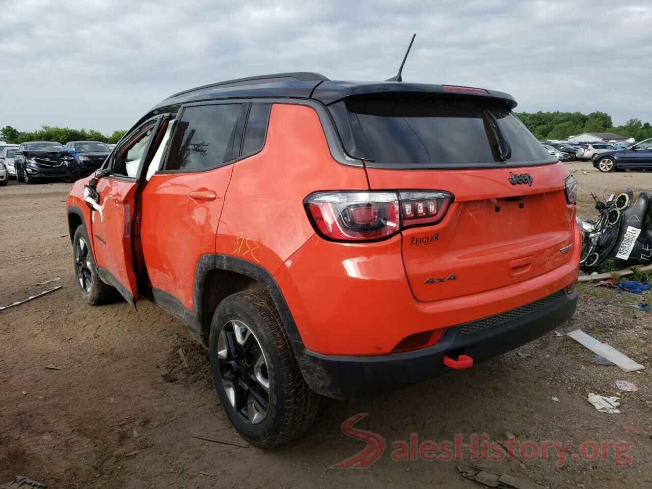 3C4NJDDB3HT624525 2017 JEEP COMPASS