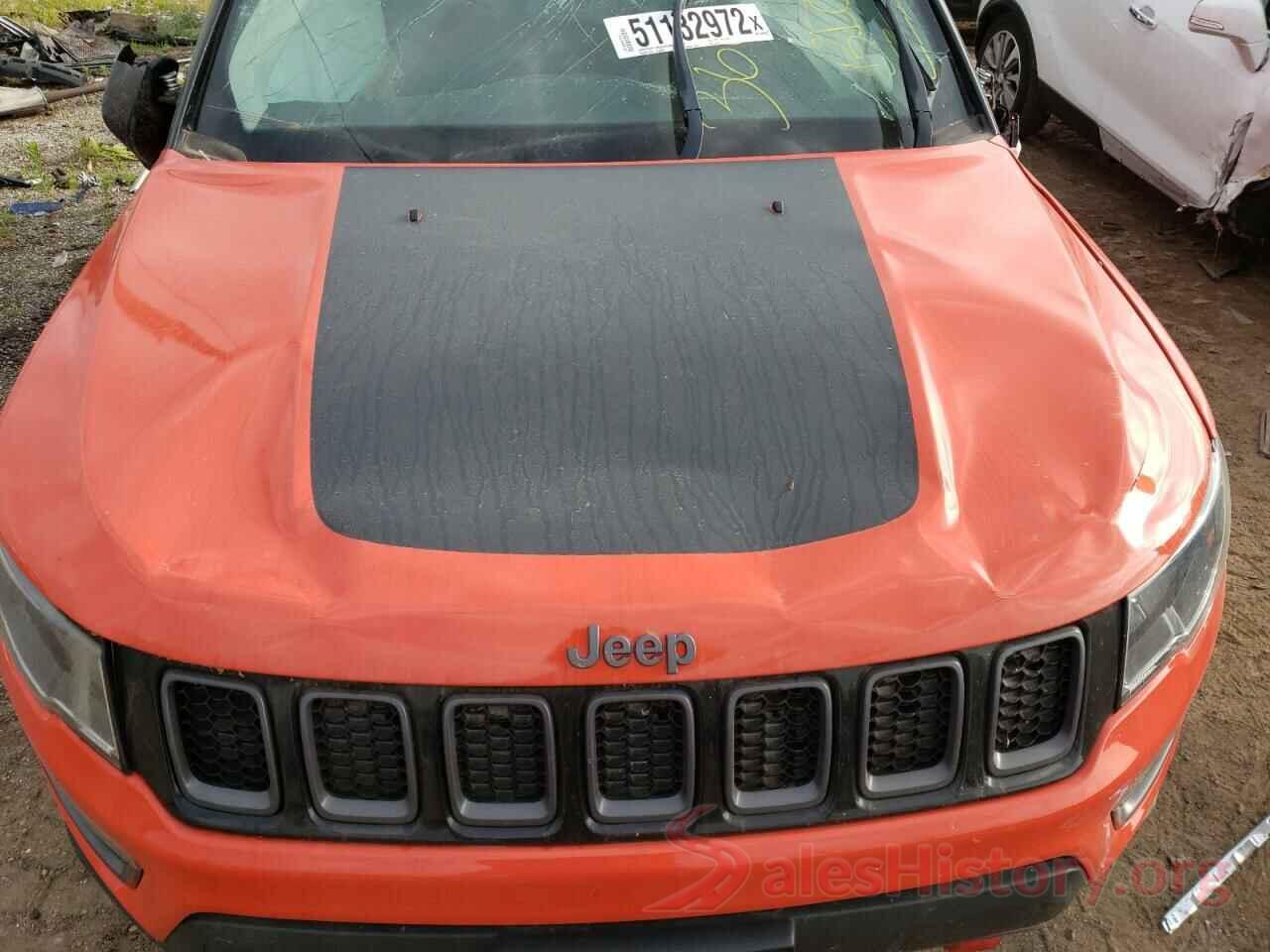 3C4NJDDB3HT624525 2017 JEEP COMPASS