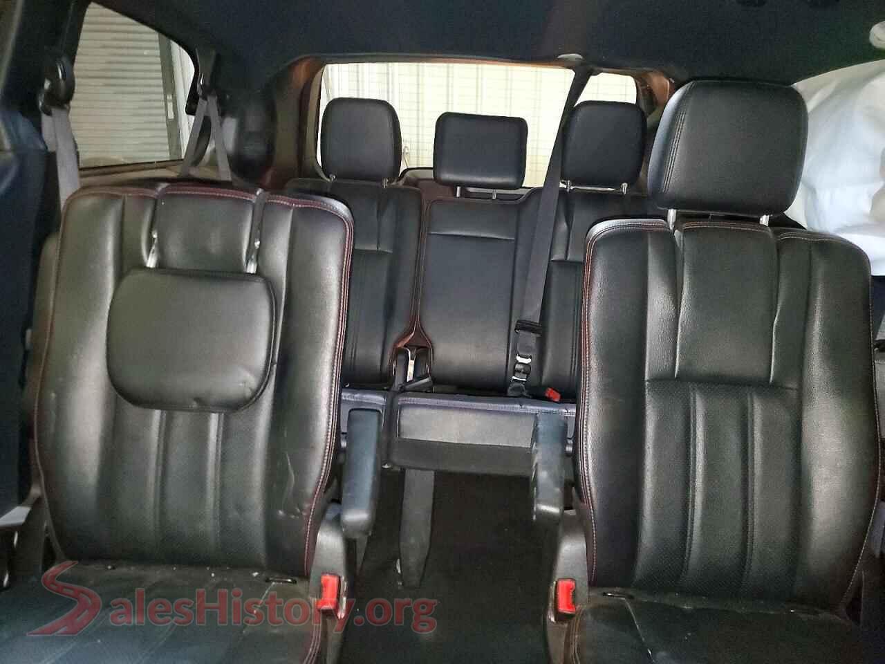2019 DODGE CARAVAN VIN 2C4RDGEG9KR711067, odometer mileage