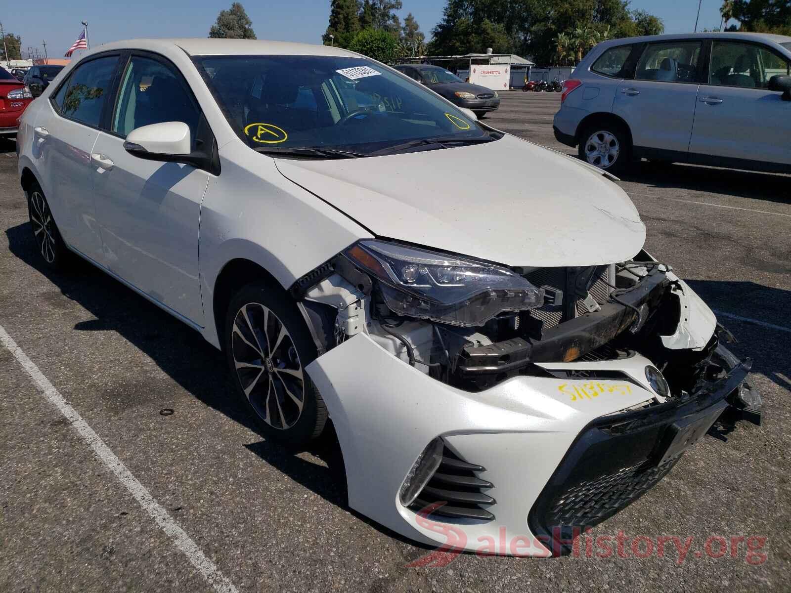 5YFBURHE9KP917318 2019 TOYOTA COROLLA