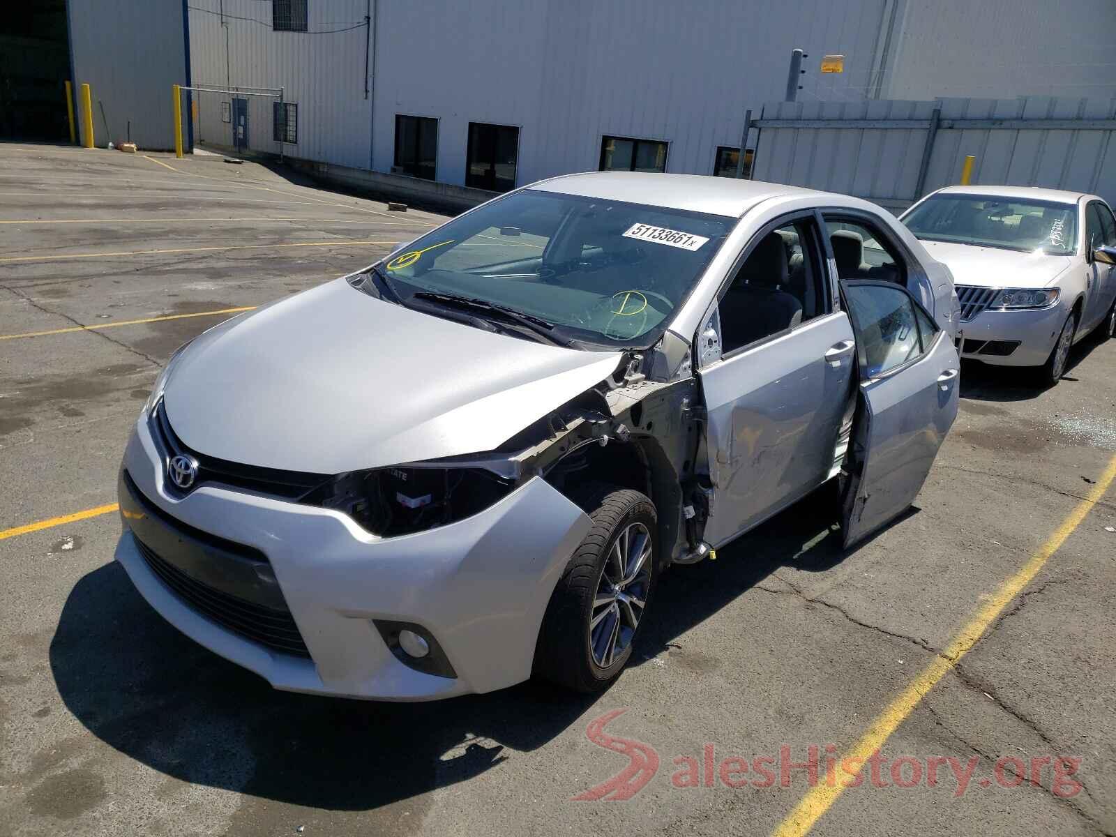 5YFBURHE0GP464374 2016 TOYOTA COROLLA